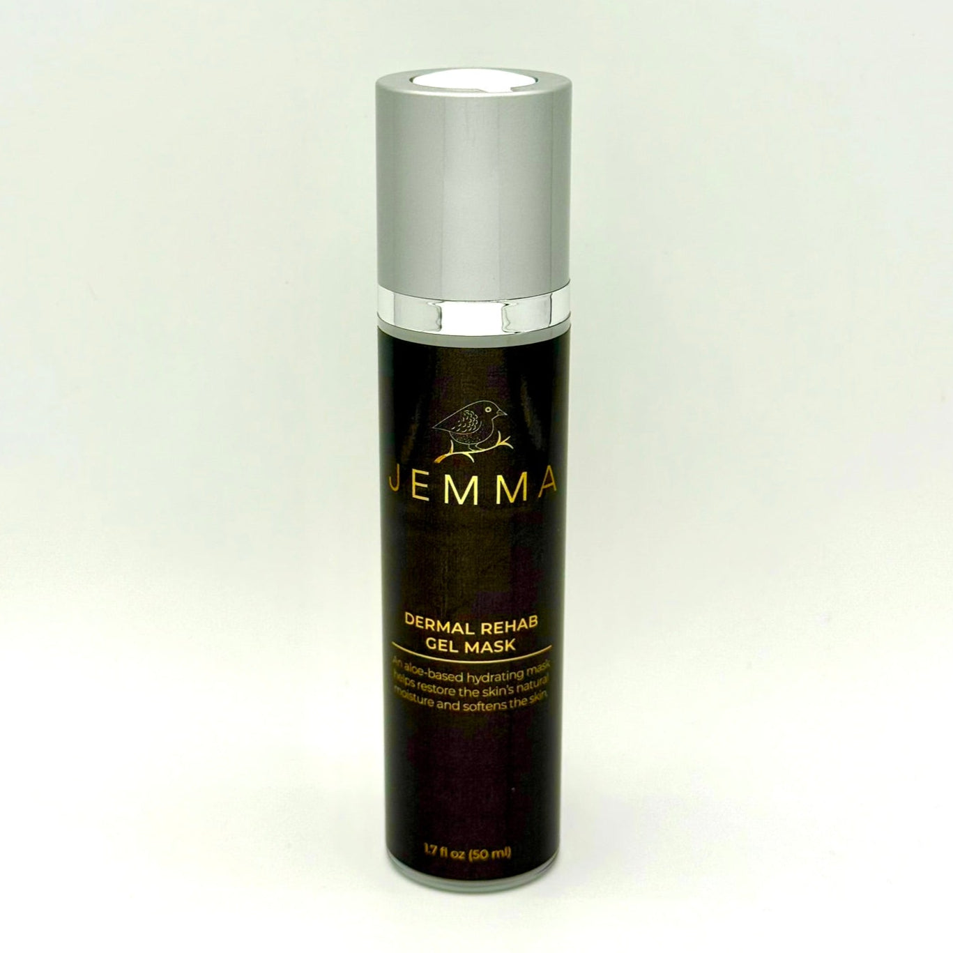 A bottle of Dermal Rehab Gel Mask.
