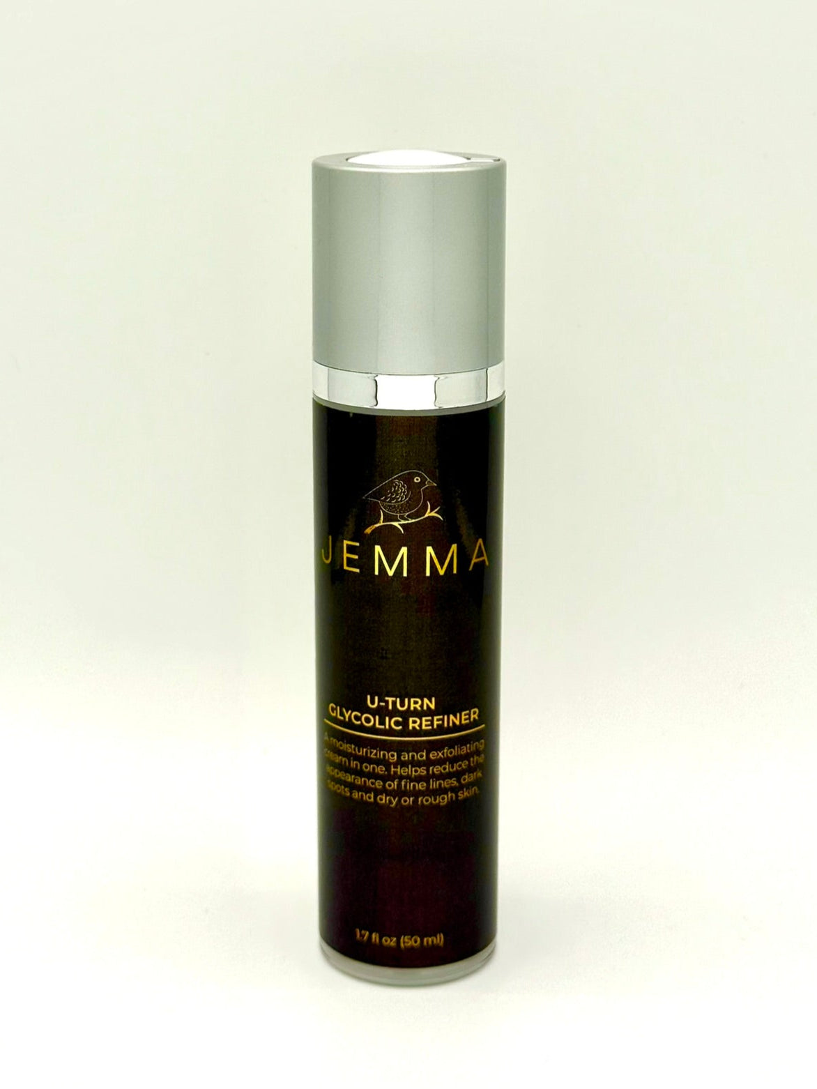 A bottle of U-Turn Glycolic Refiner.