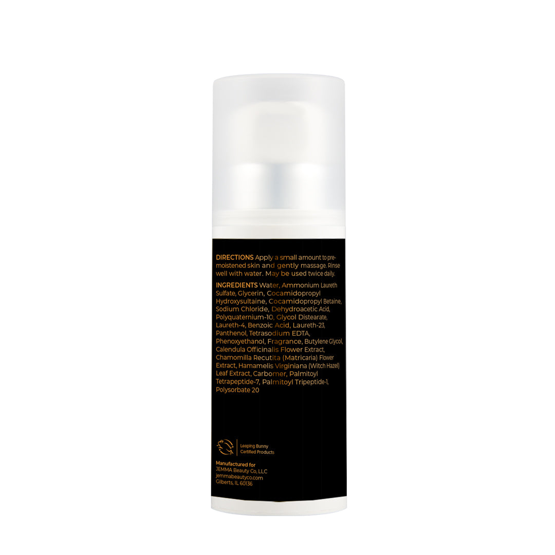 Age Defying Peptide Cleanser - Directions & Ingredients
