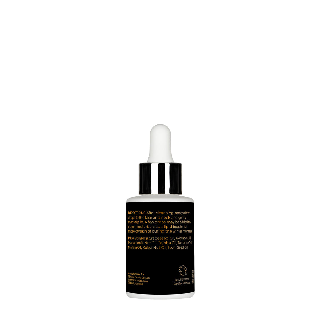 Golden Seal Facial Oil - Directions & Ingredients
