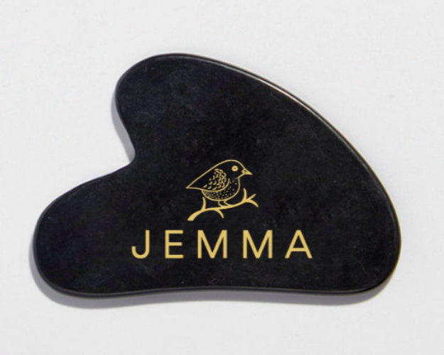 Black heart-shaped tool with 'Jemma' branding on a white background